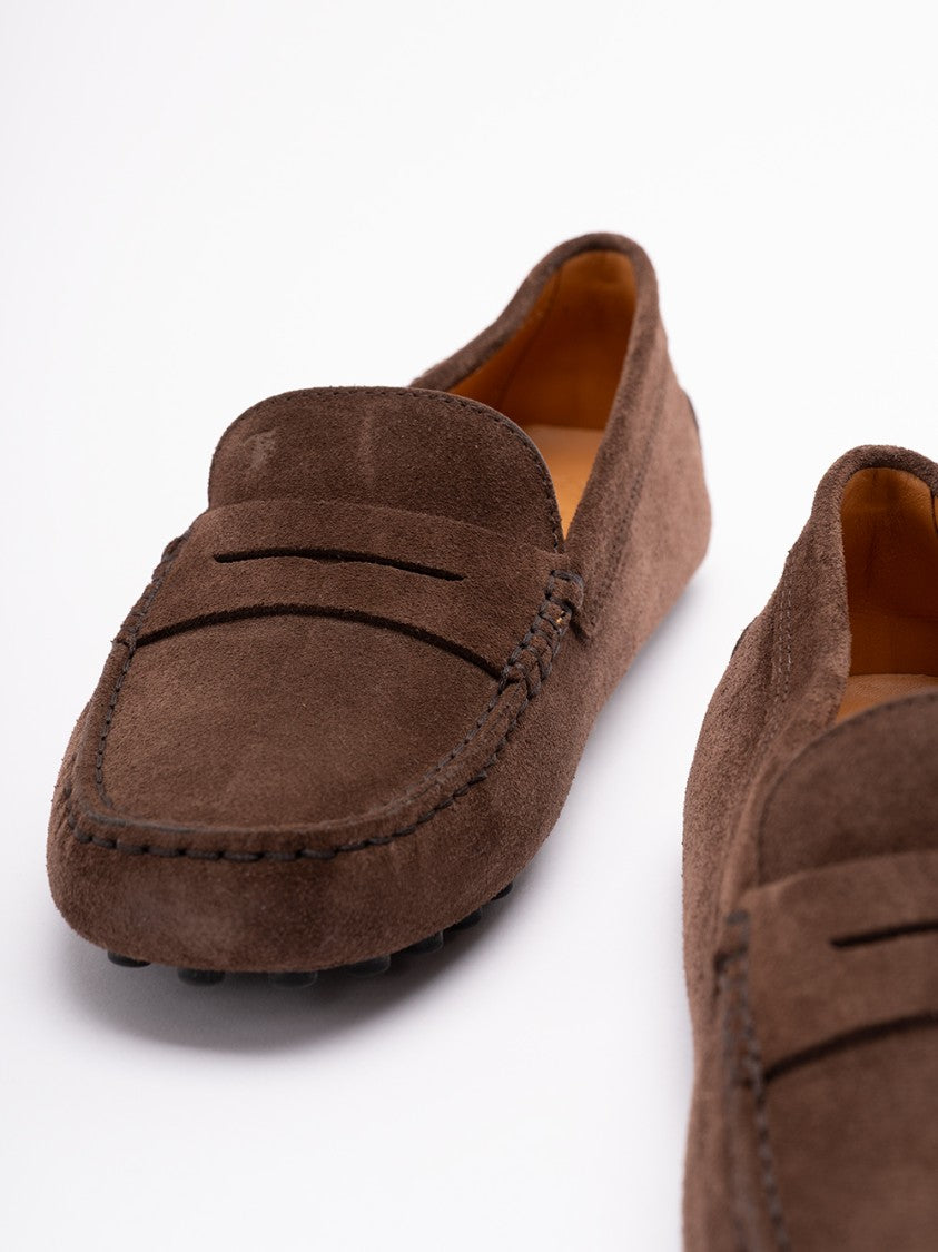Tod's `Gommino` Driving Shoes In Suede