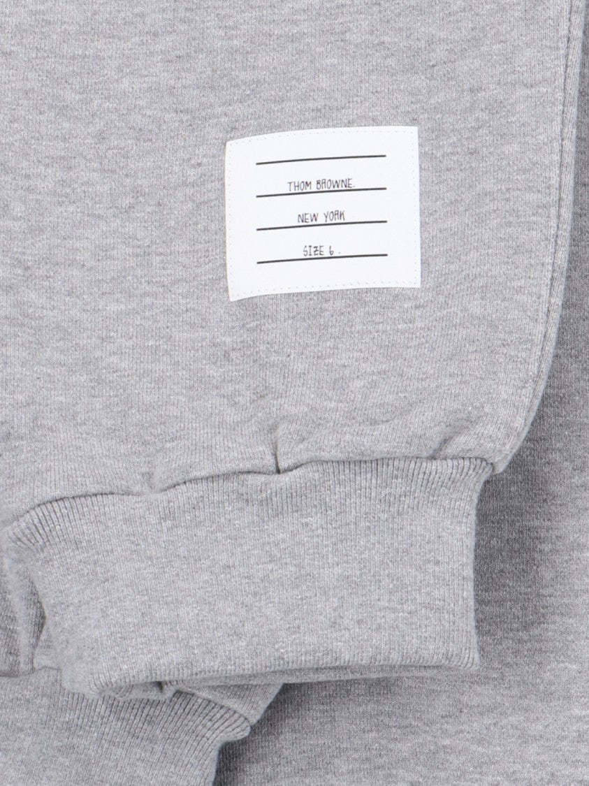 Thom Browne "4-Bar" Tracksuit Bottoms – Grey