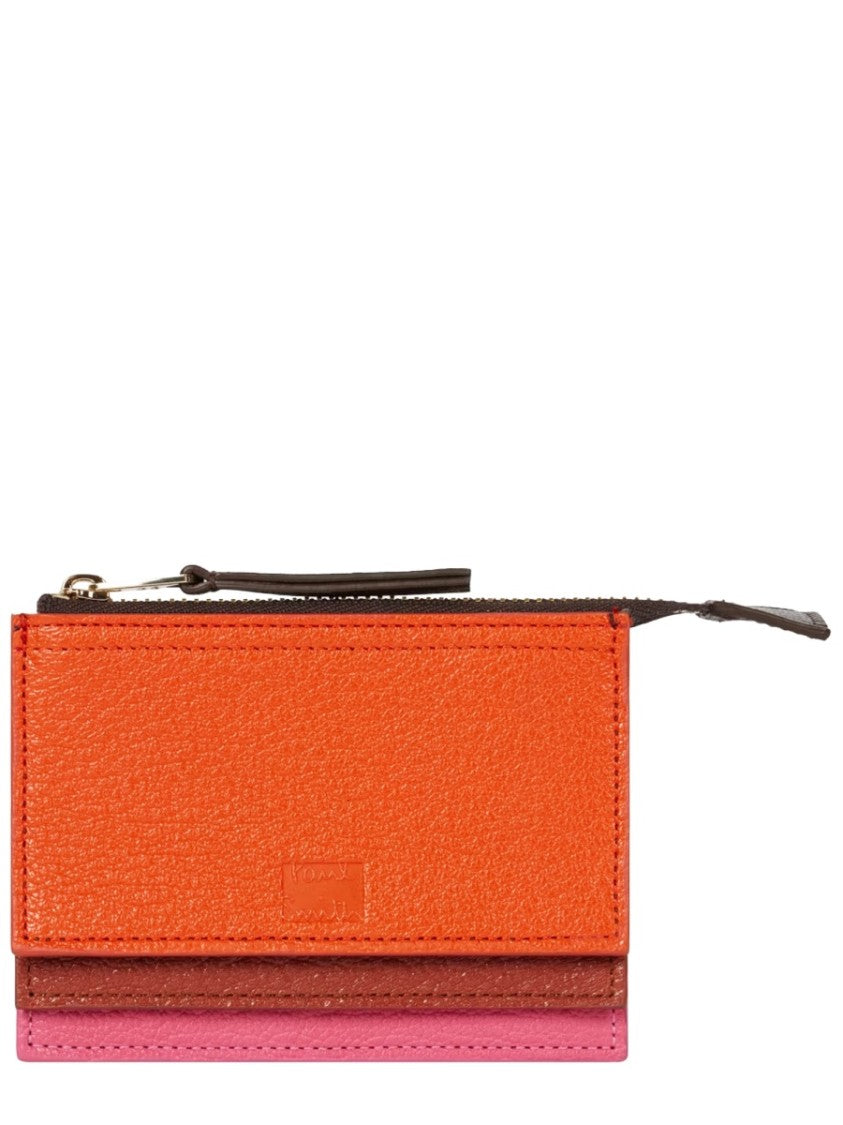 Paul Smith Concertina Leather Layered Card Holder