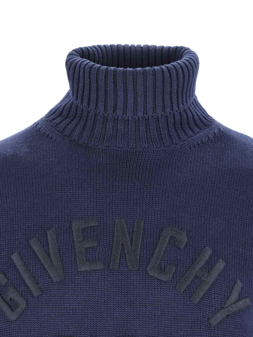 Givenchy Logo Sweater – Navy