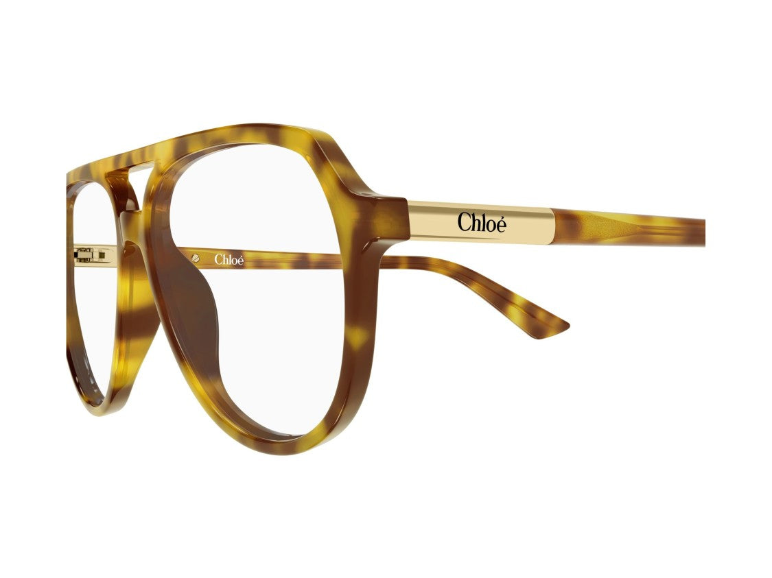 Chloé Tortoiseshell Ch0366o Aviator Acetate Sunglasses