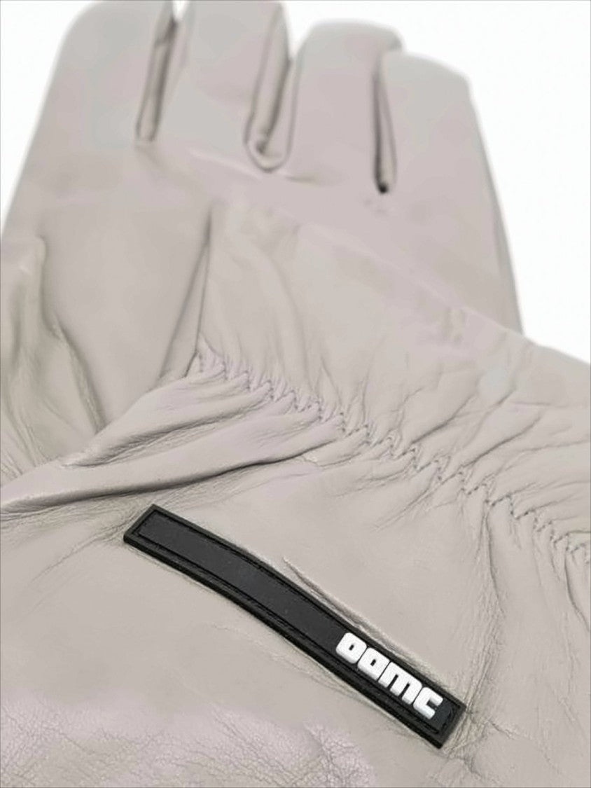 Oamc Lambskin Gloves With Elasticated Wrist