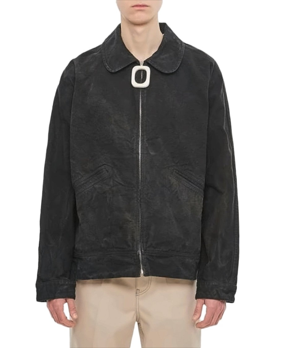 J. W. Anderson Relaxed Fit Black Cotton Jacket