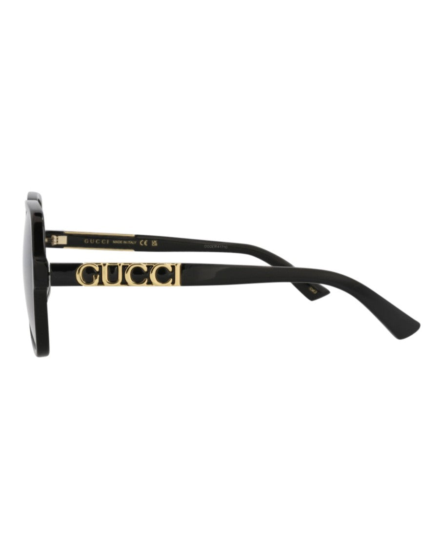 Gucci Square-Frame Acetate Sunglasses