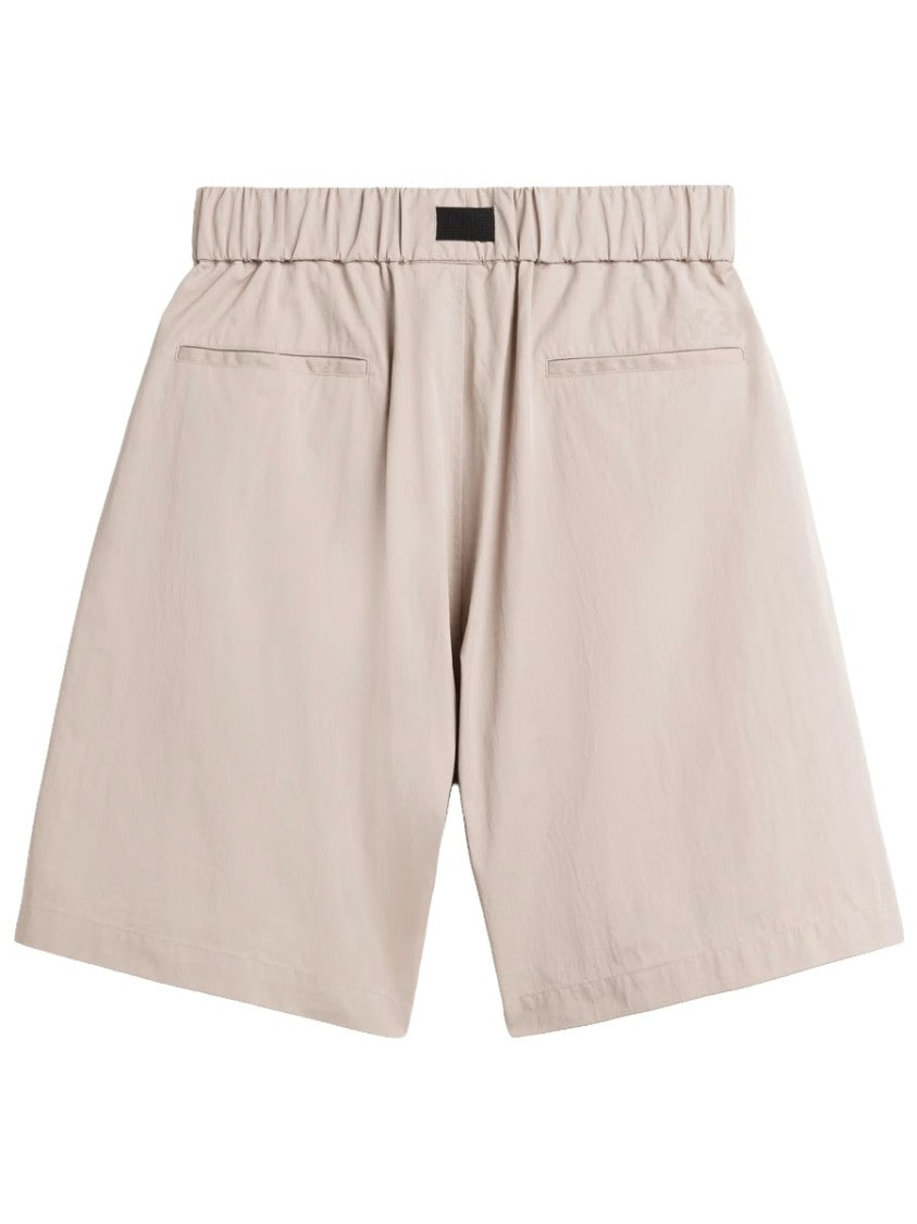 Y-3 Lightweight Cotton-Blend Ring Detail Shorts