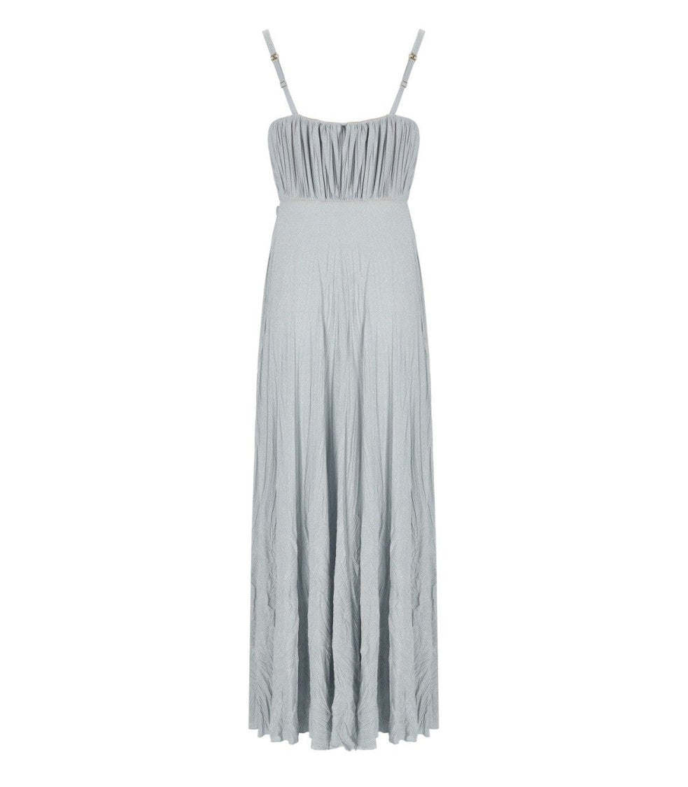 Elisabetta Franchi Carpet Sky Blue Dress