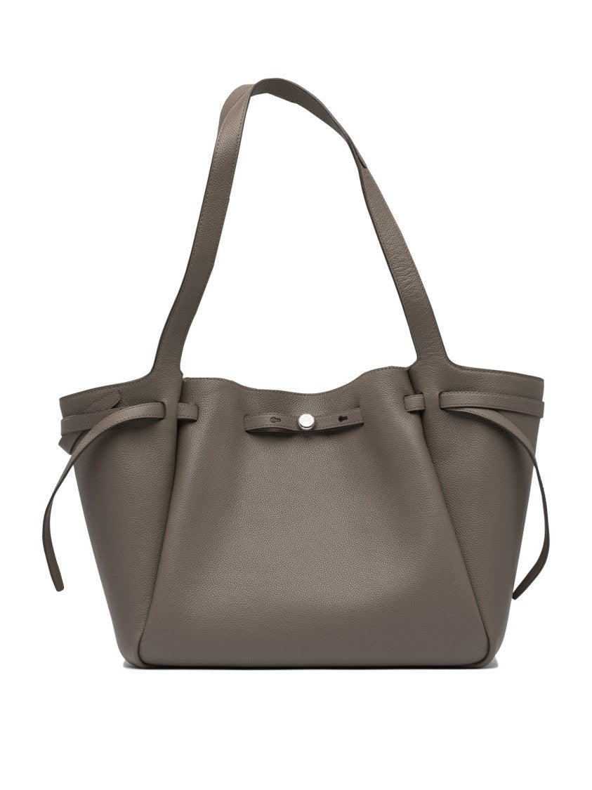 Tory Burch Textured Leather Romy Tote With Dual Shoulder Straps