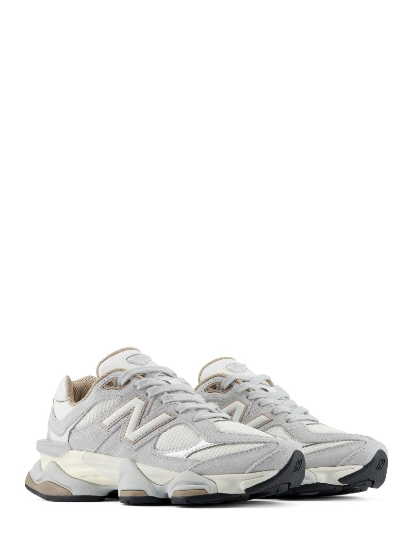 New Balance Layered Suede And Mesh Sneakers With Chunky Sole
