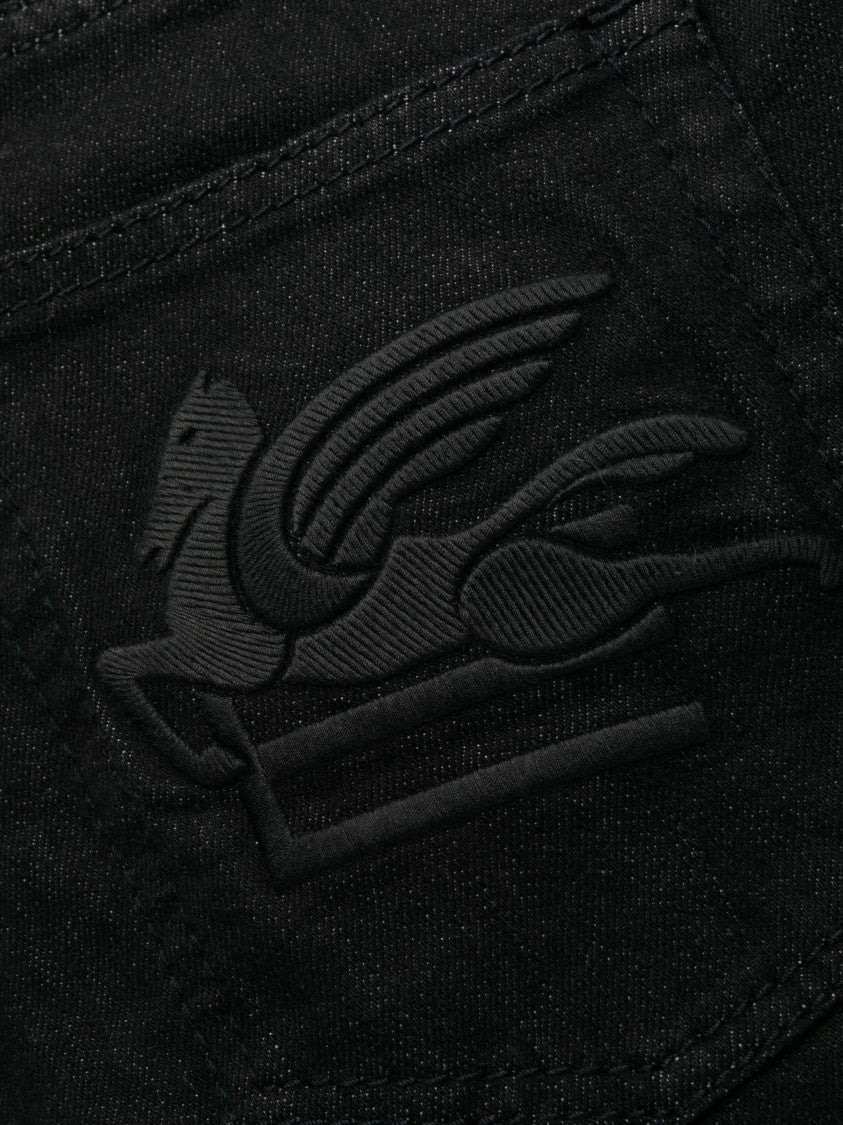 Etro Straight Jeans With Classic Five-Pocket Design