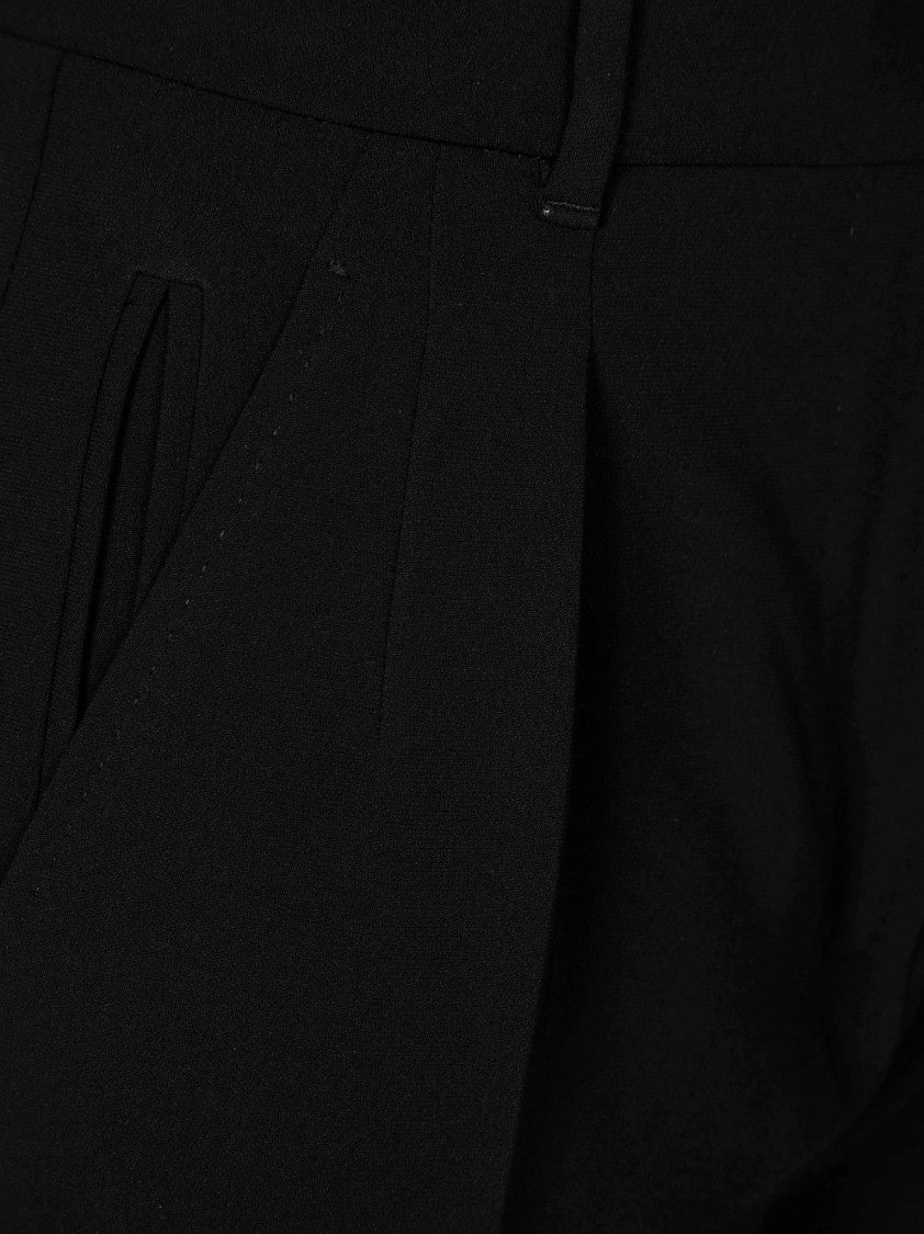 Max Mara Tapered Black Tailored Pants