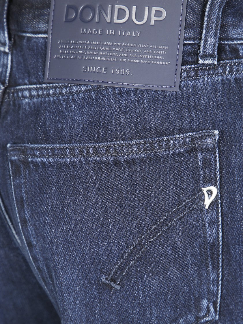 Dondup Straight-Leg Denim Jeans With Distinctive Stitching