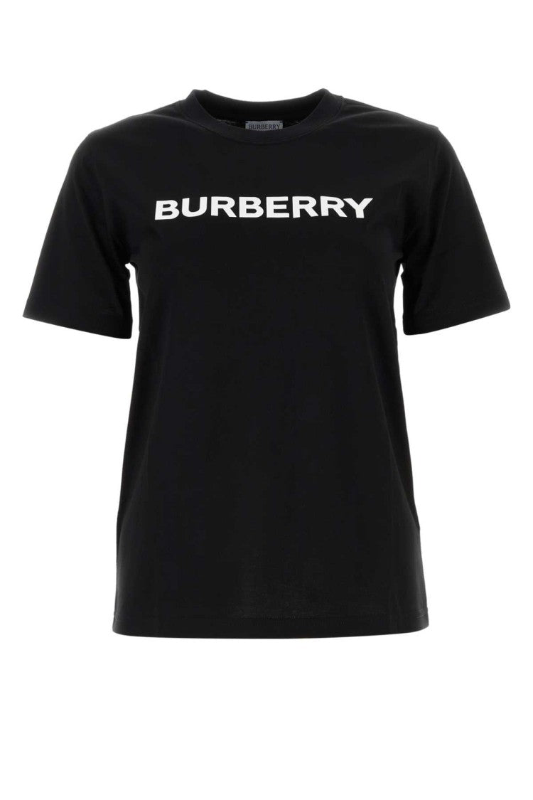 Burberry Black Cotton T-Shirt