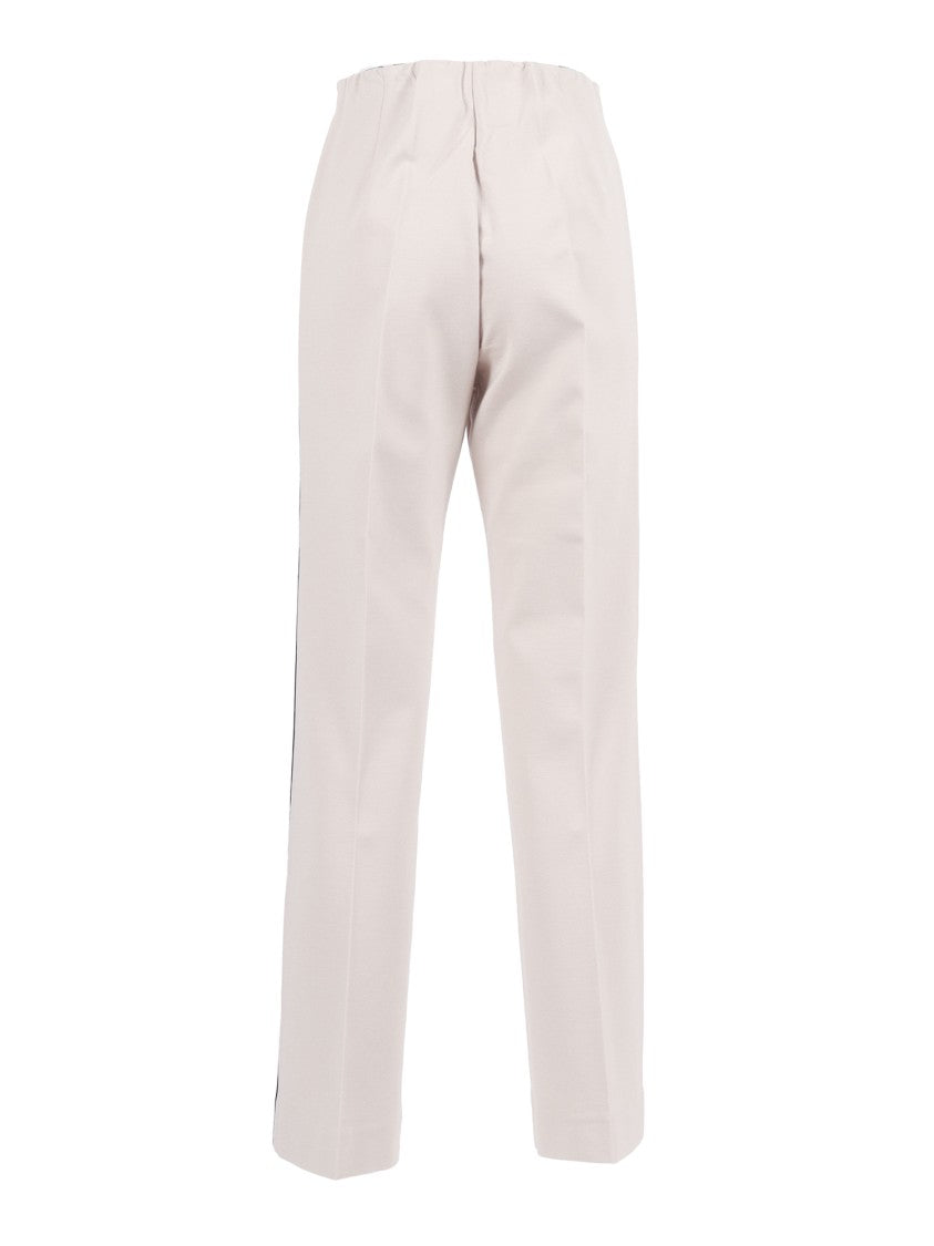 Shirt A Porter Tailored Flare Pants With Contrasting Piping Detail