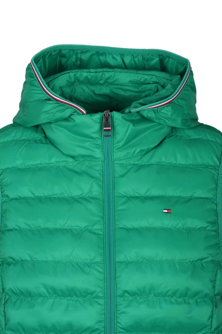 Tommy Hilfiger Green Padded Polyester Gilet