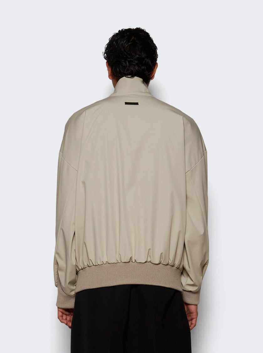 Fear Of God High Neck Track Jacket - Cement