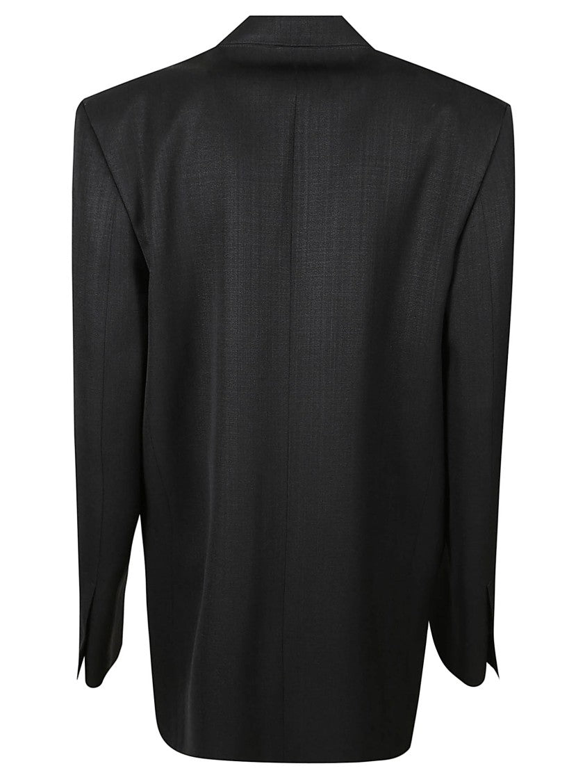 Jil Sander Tailored Black Women's Jacket With Structured Silhouette