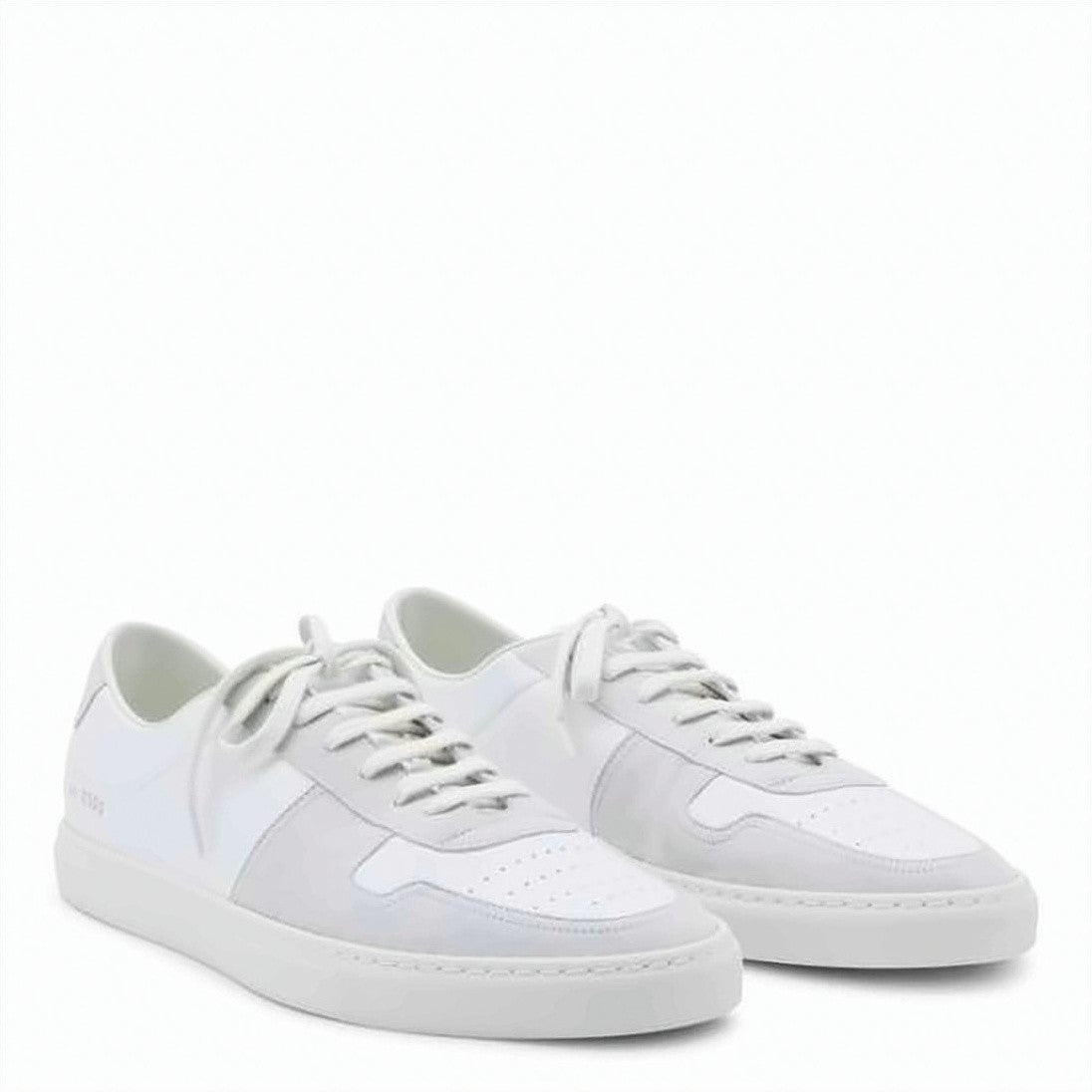 Common Projects Low-Top Leather And Suede Sneakers With Subtle Gold Accents
