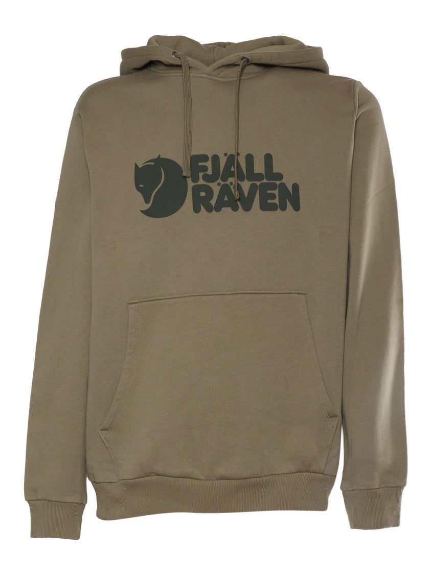Fjallraven Kanken Olive Logo Hoodie