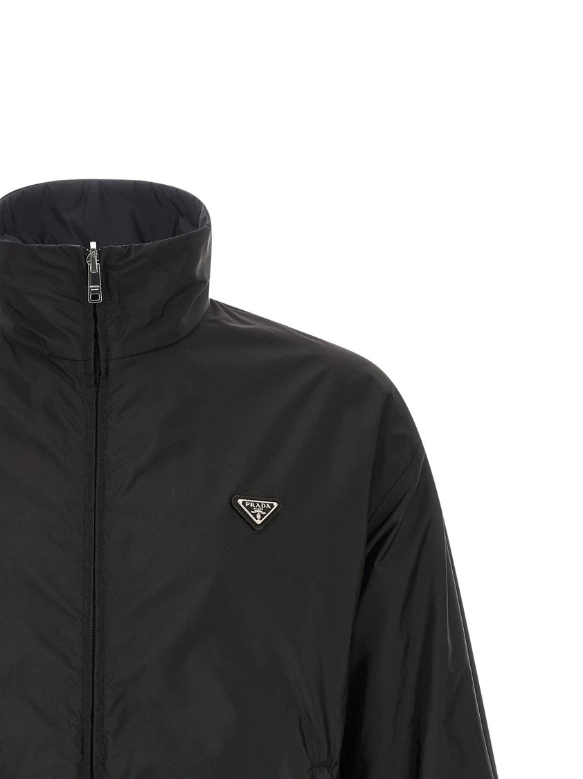 Prada Re-Nylon Feather Reversible Jacket