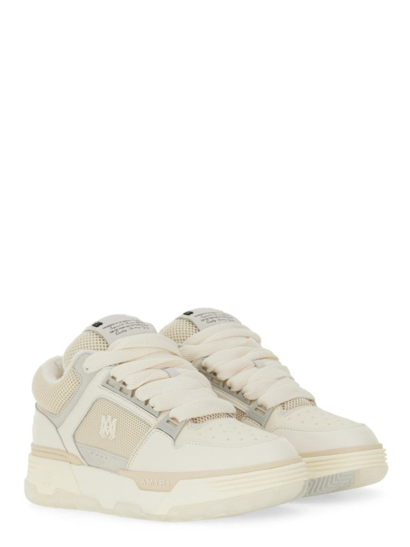 Amiri Ma-1 Smooth Leather Mesh Sneakers