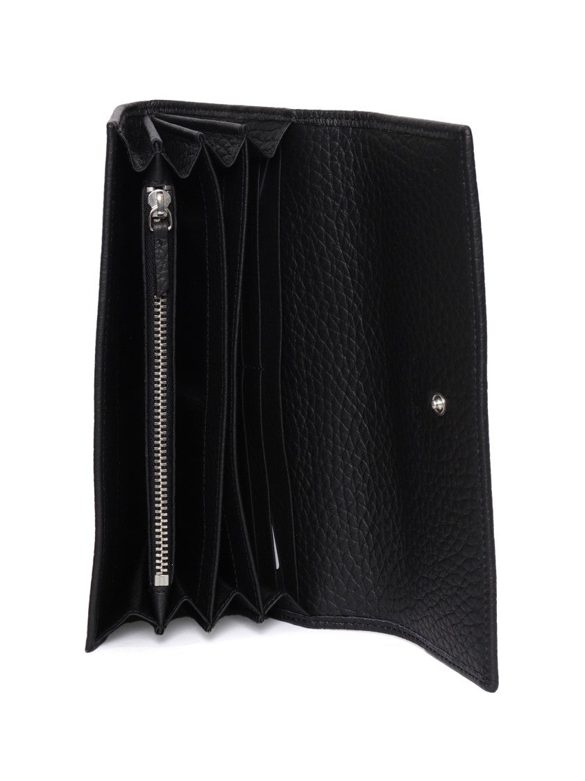 Claudio Orciani Compact Calf Leather Wallet With Minimalist Design