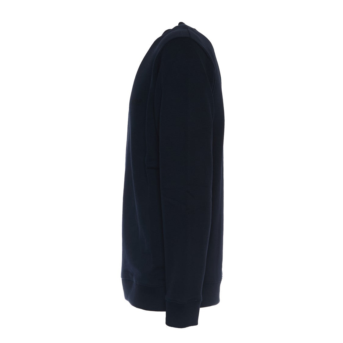 Dondup Regular Crew Neck Sweatshirt With Ribbed Details