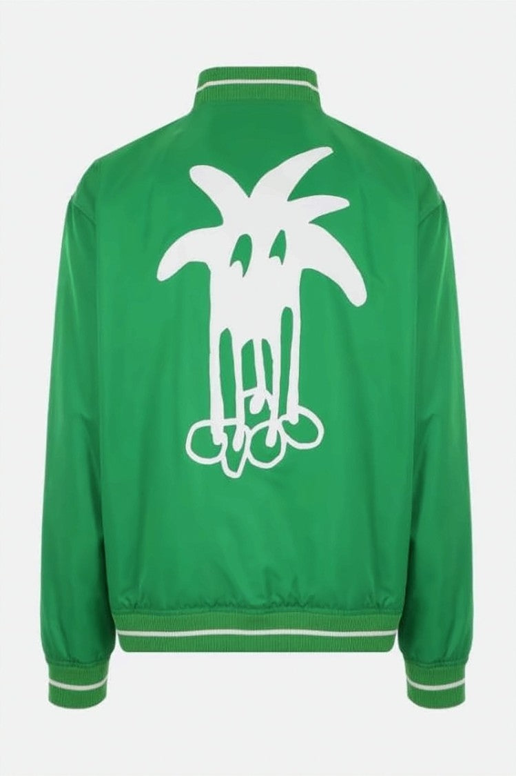 Palm Angels Vibrant Green Palm Angels Bomber Jacket