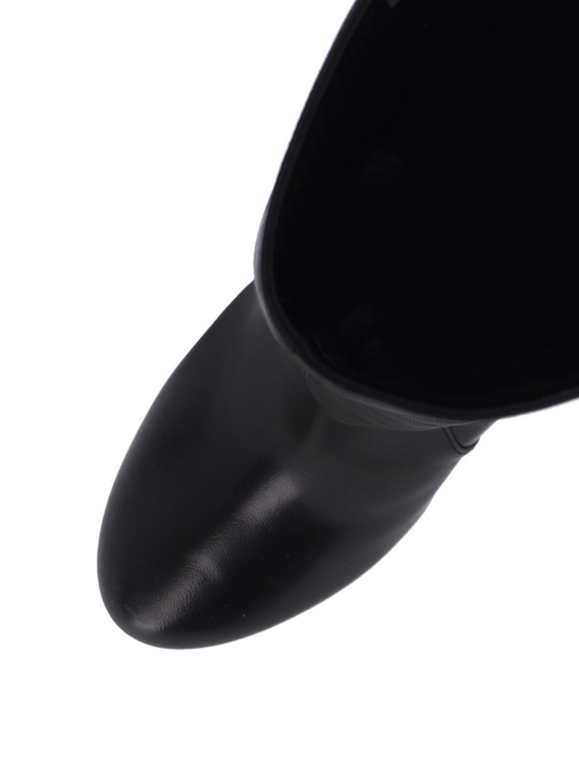 Stuart Weitzman Babette 85 Boots – Black