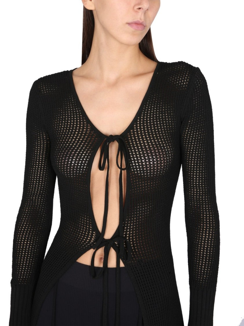 Andreâdamo Long Perforated Jersey