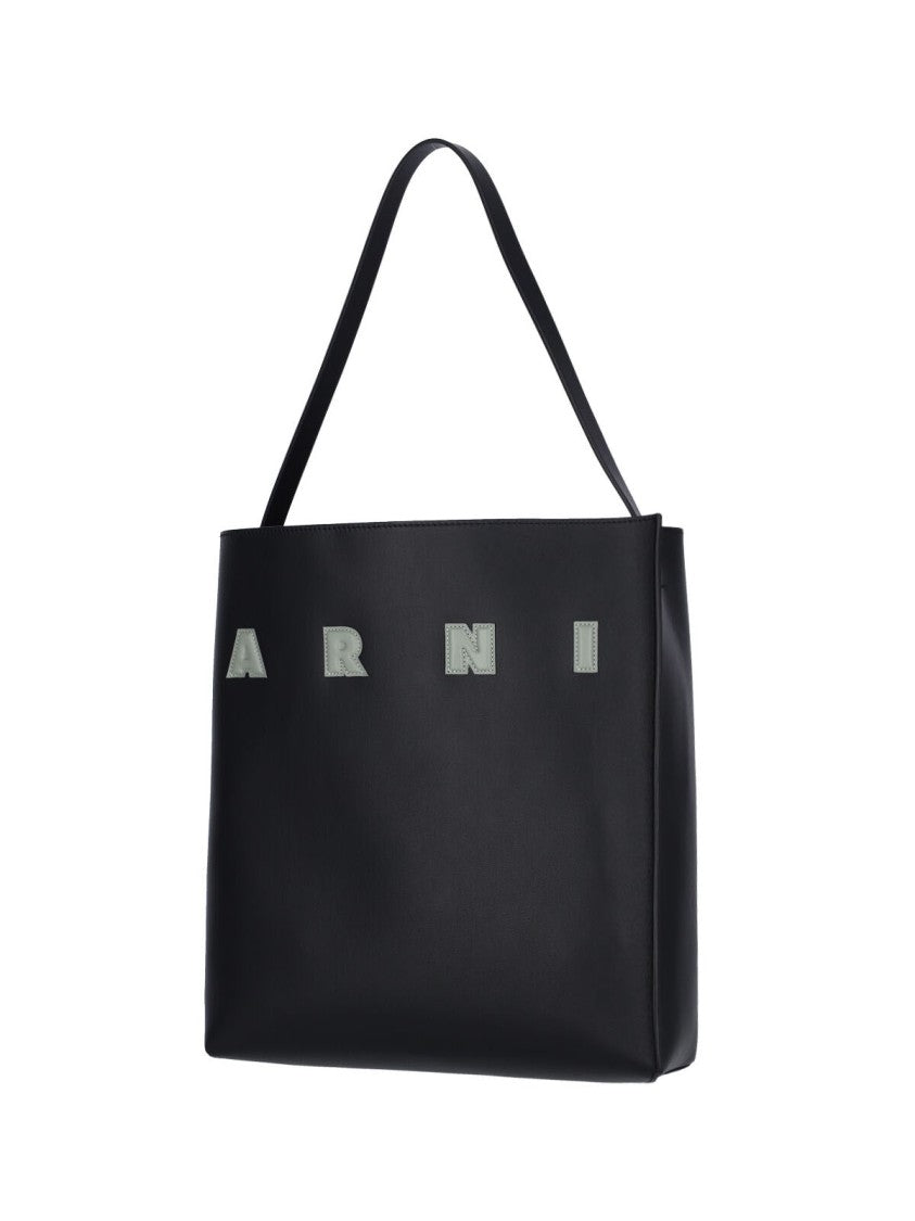 Marni Museo' Medium Hobo Bag – Black