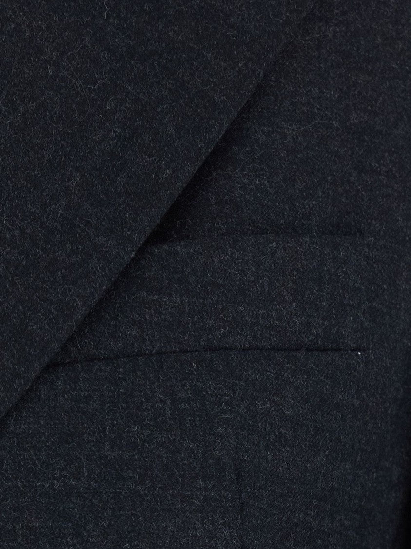Tela Florence Double-Breasted Wool Blazer