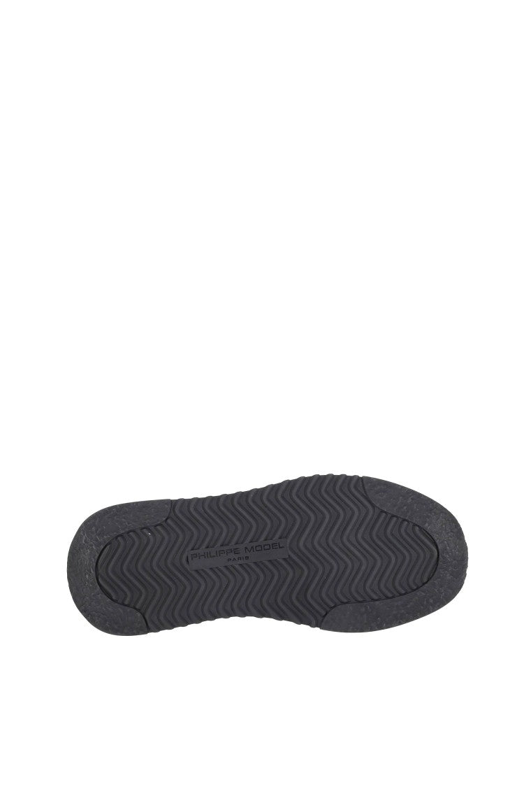 Philippe Model Grey Tropez 2.1 Mesh Suede Sneakers