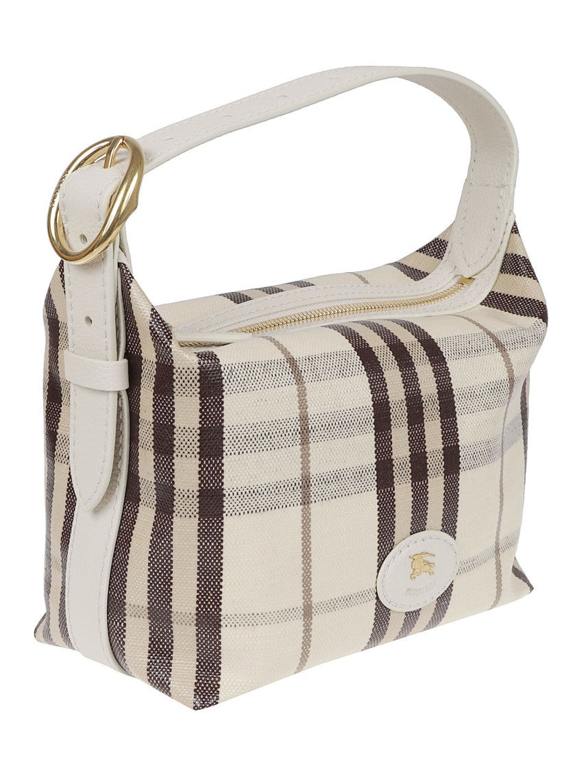 Burberry Coated Canvas Handbag