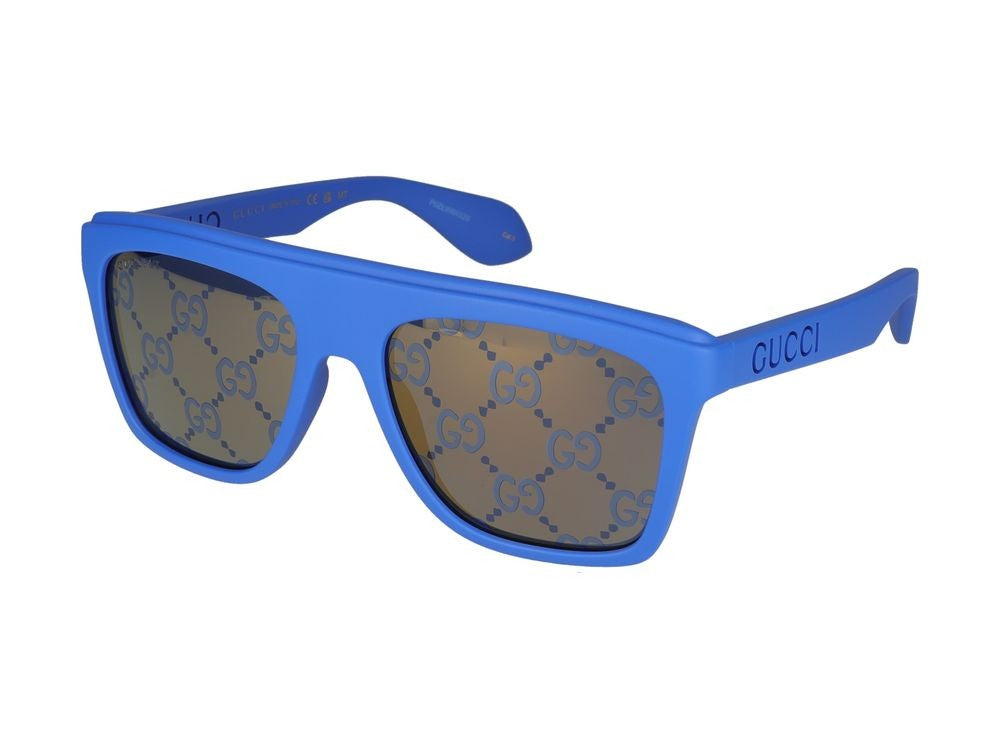 Gucci Sunglasses Gg1570s 004 Blue Blue Blue 57/18/145