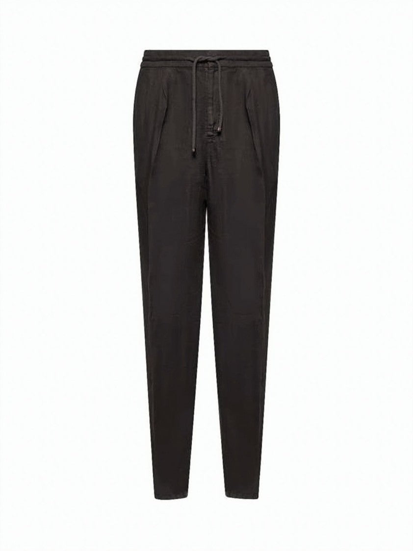Brunello Cucinelli Relaxed Fit Jogger Pants With Drawstring Waistband
