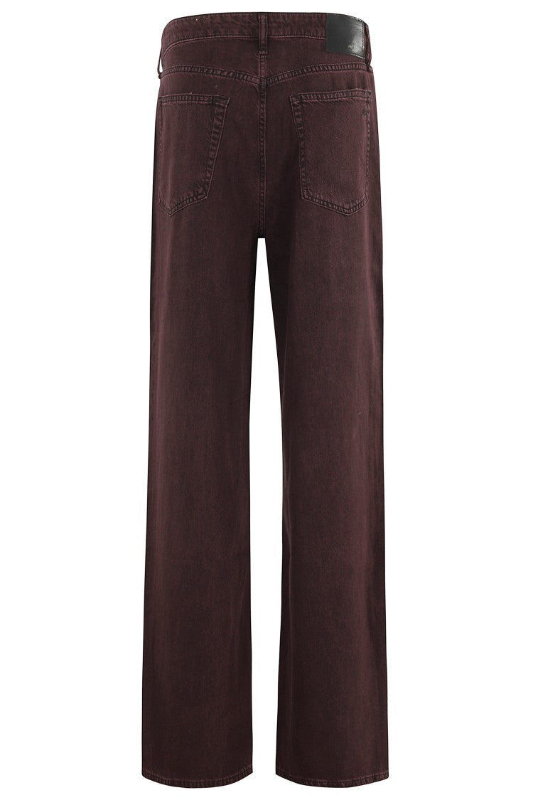 Rag & Bone Burgundy Logan Jeans