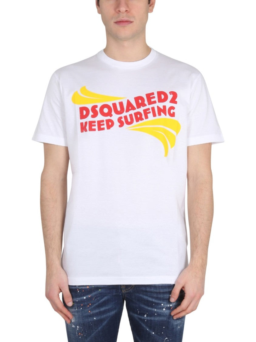 Dsquared2 Bold Logo Print T-Shirt
