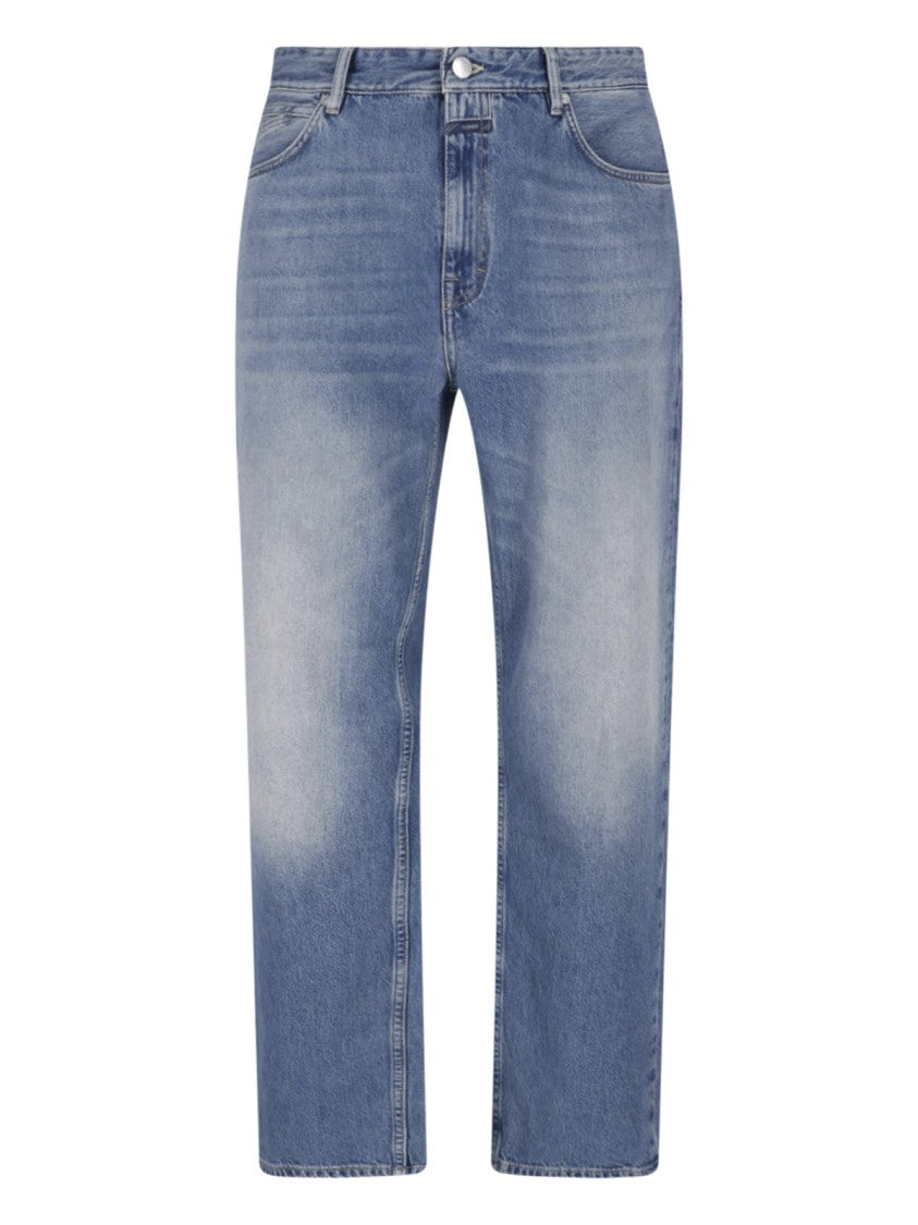 Closed Light Blue Springdale Denim Straight-Leg Jeans