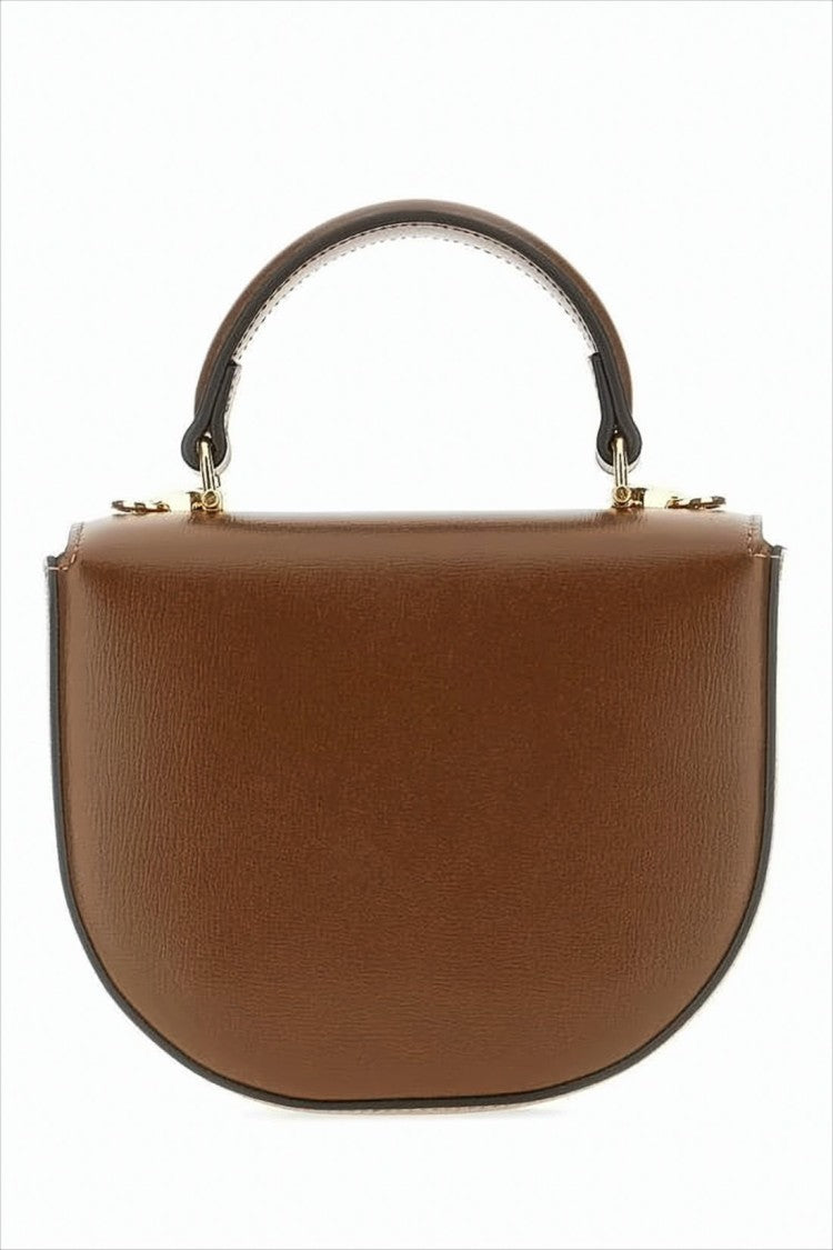 Gucci Structured Leather Tote Bag