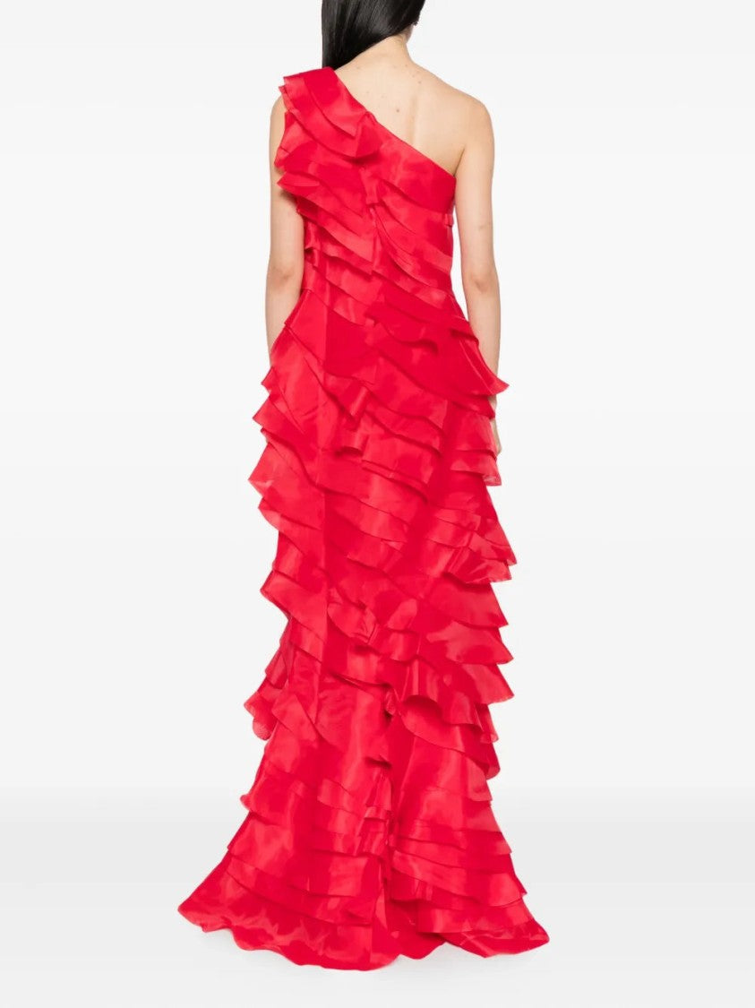 Saiid Kobeisy Layered Organza Dress