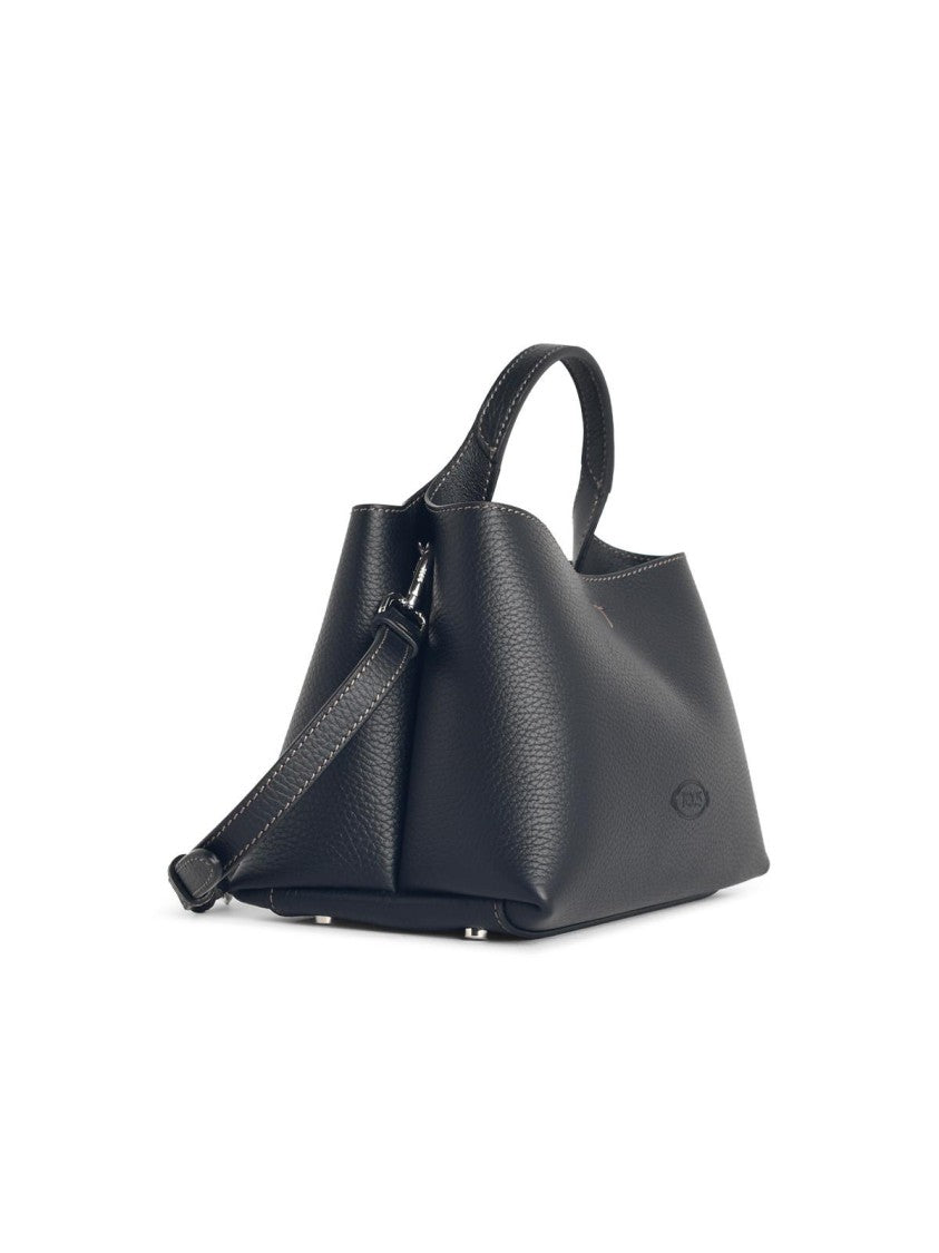 Tod's Micro Bag In Black Leather