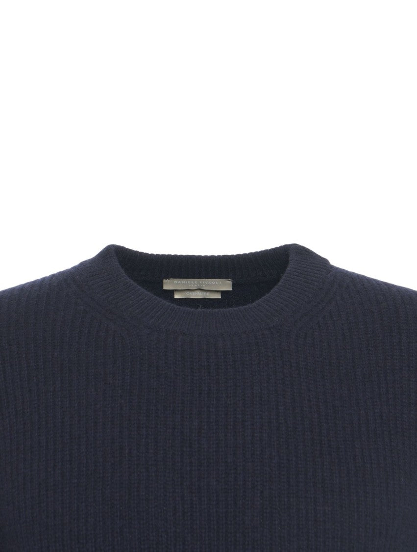 Daniele Fiesoli Ribbed Knit Pullover With Round Neck