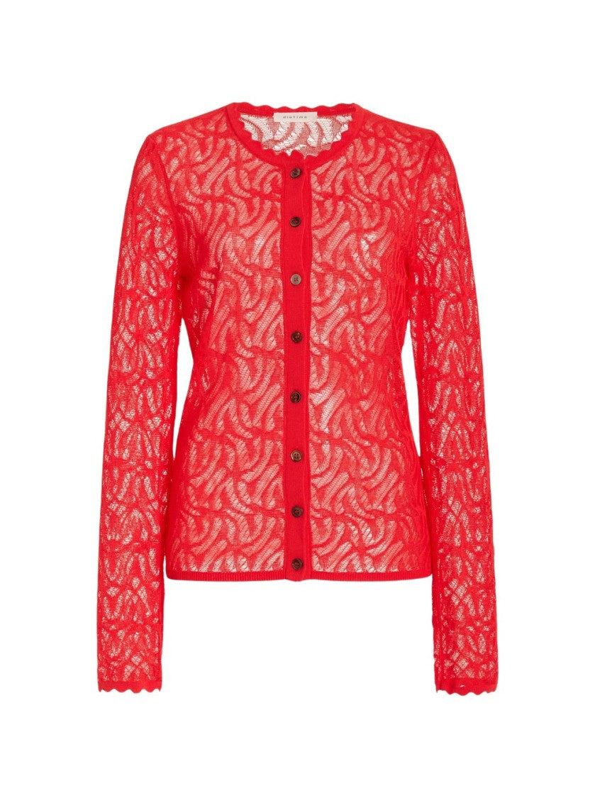 Diotima Portia Lace Knit Cardigan