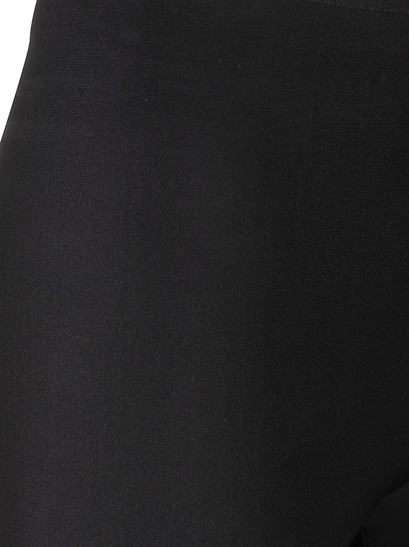 Wolford Sculpted Black Scuba Leggings With High Waist Design