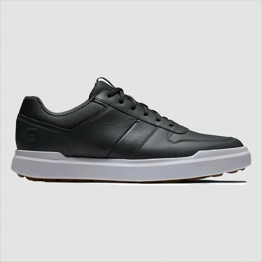 Footjoy Smooth Leather Sneakers With Padded Collar