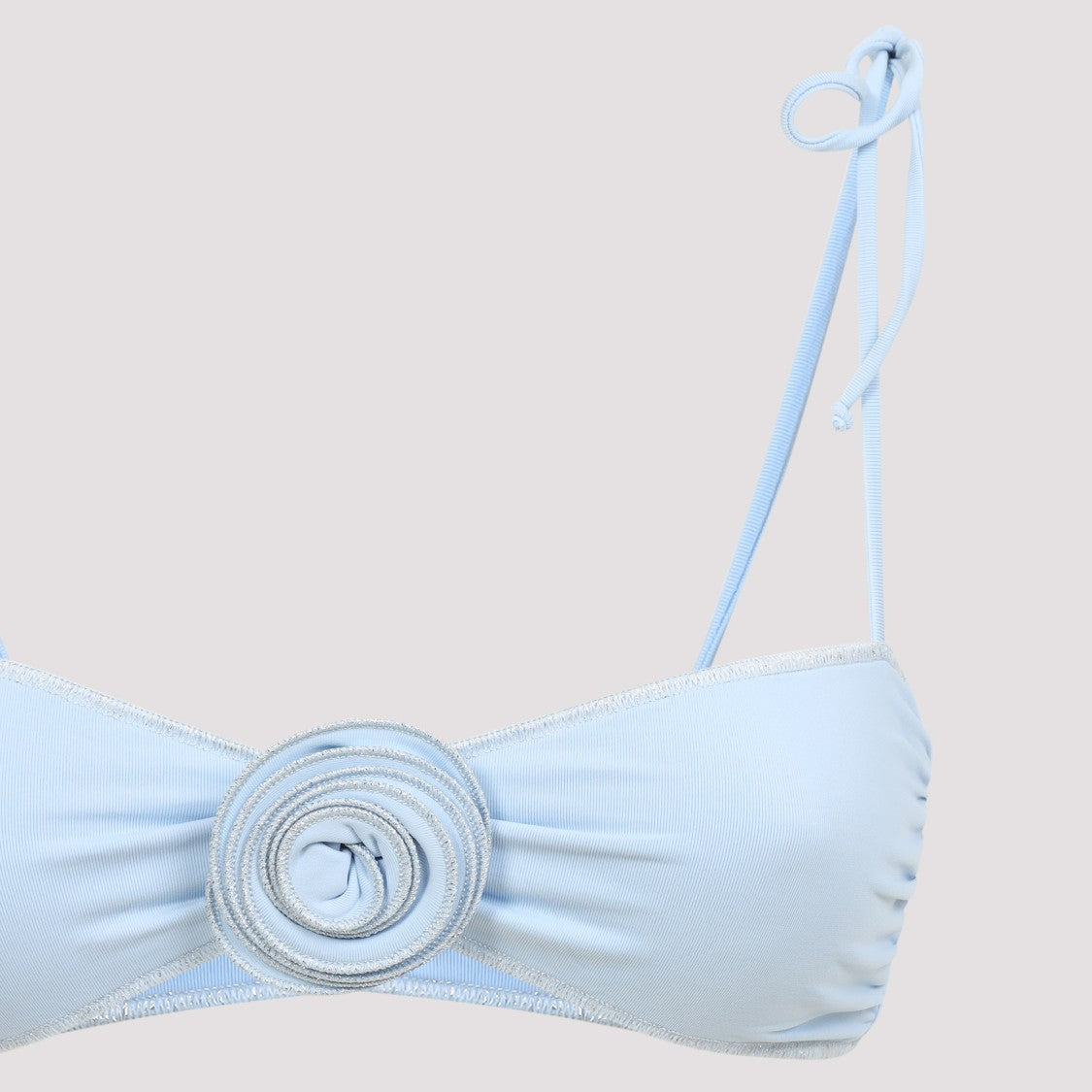 La Reveche Light Blue Bikini With Adjustable Straps