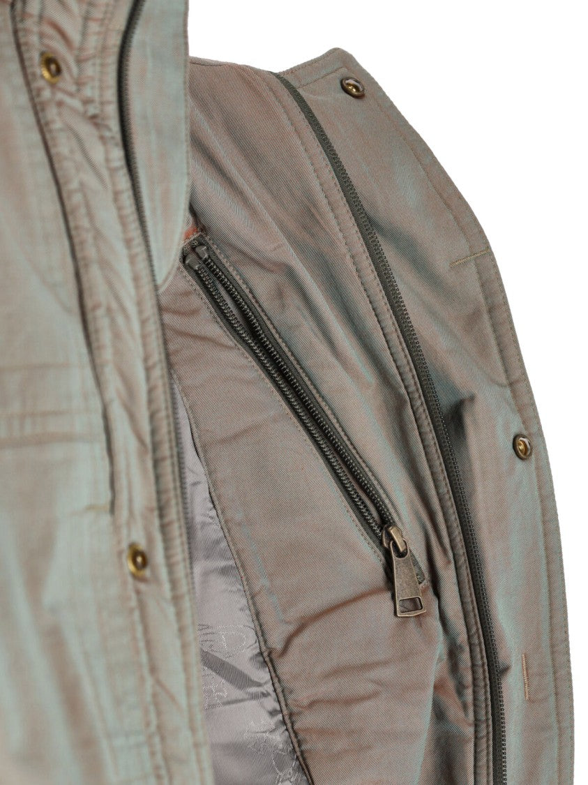 Vivienne Westwood Green Cotton Blend "Nevada" Bomber Jacket