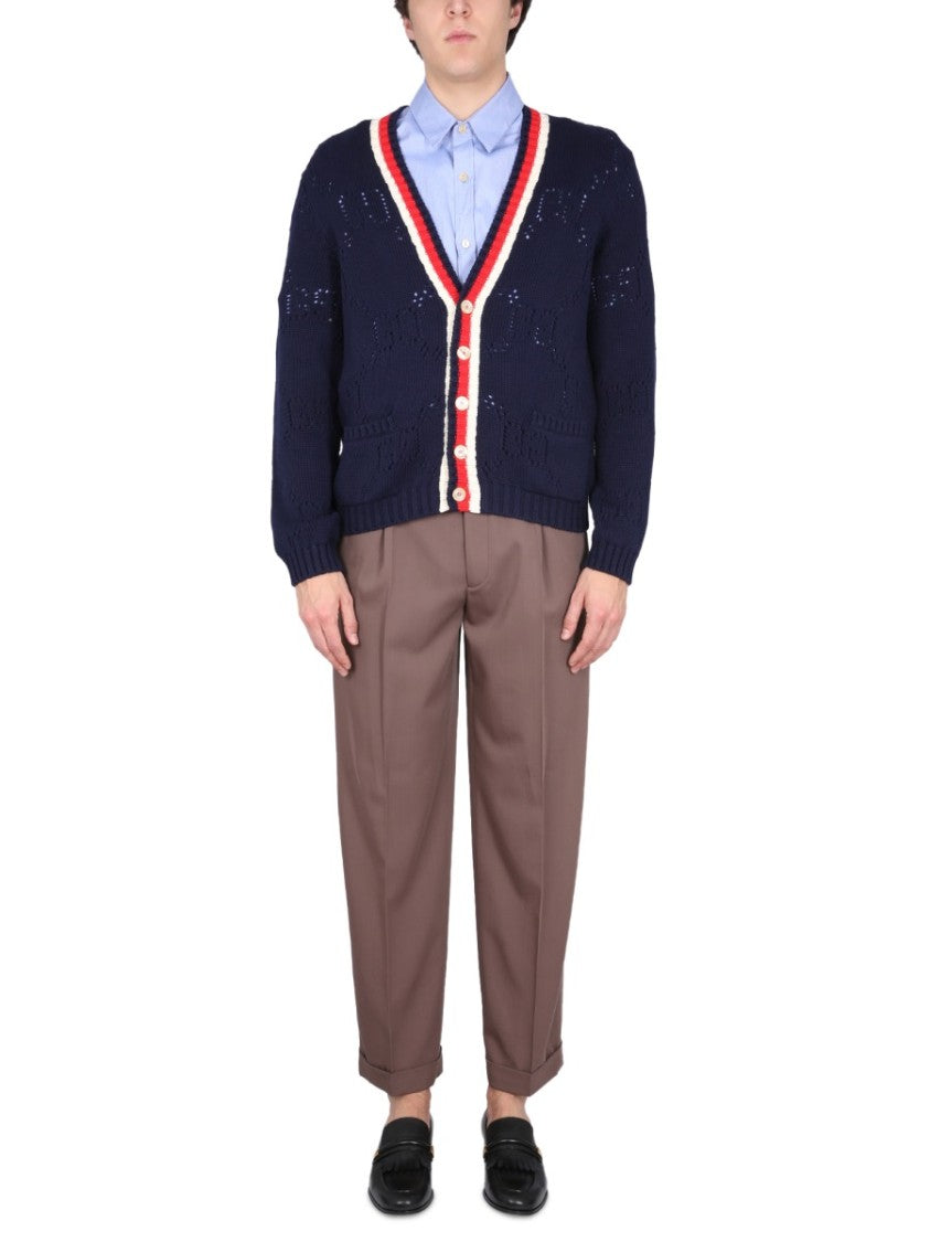 Gucci Casual Shirt With Bear Embroidery On Pocket