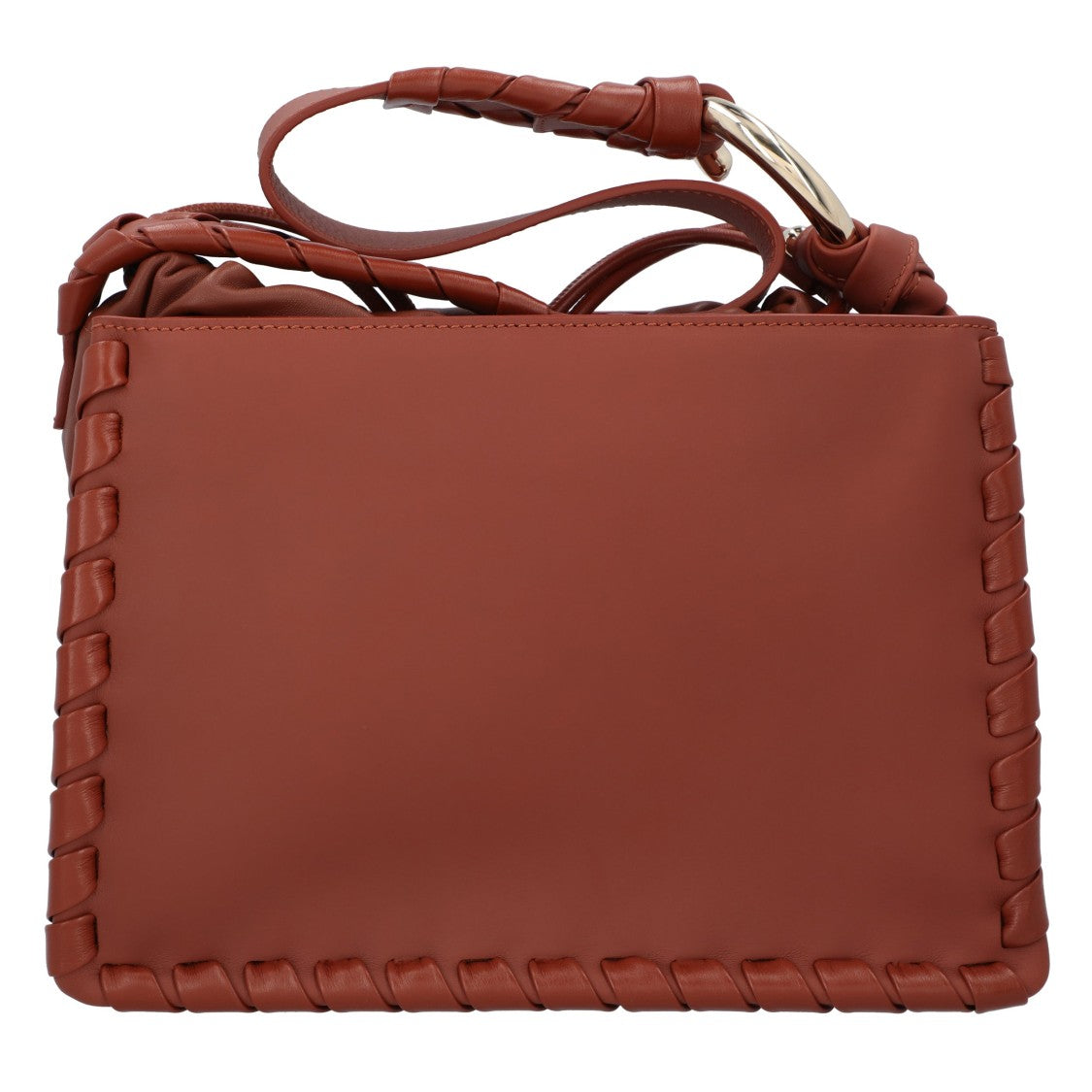Chloé Mate Multi-Gusset Shoulder Bag Brown