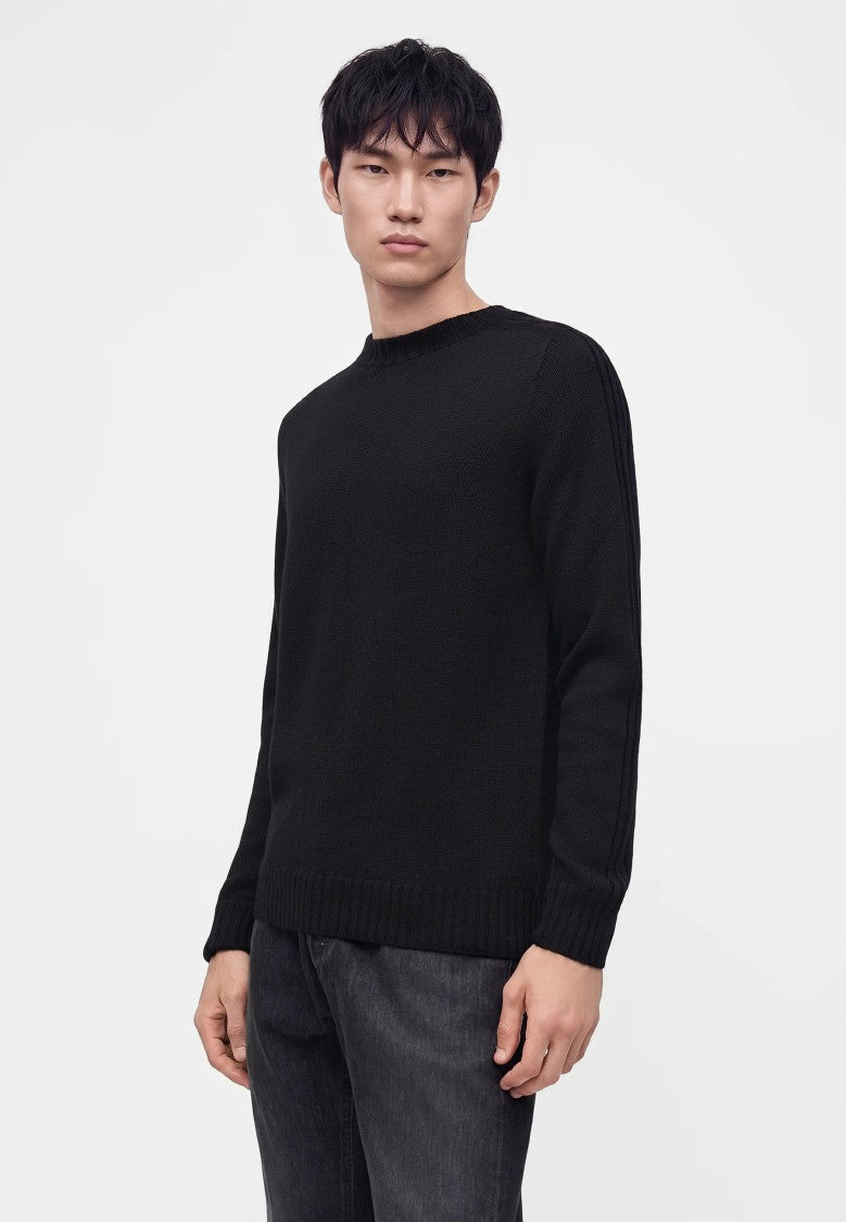 Dondup Ribbed Crew Neck Knit Sweater